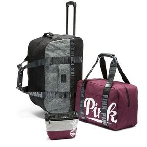 Victoria’s Secret PINK 3-Piece Luggage Travel Set